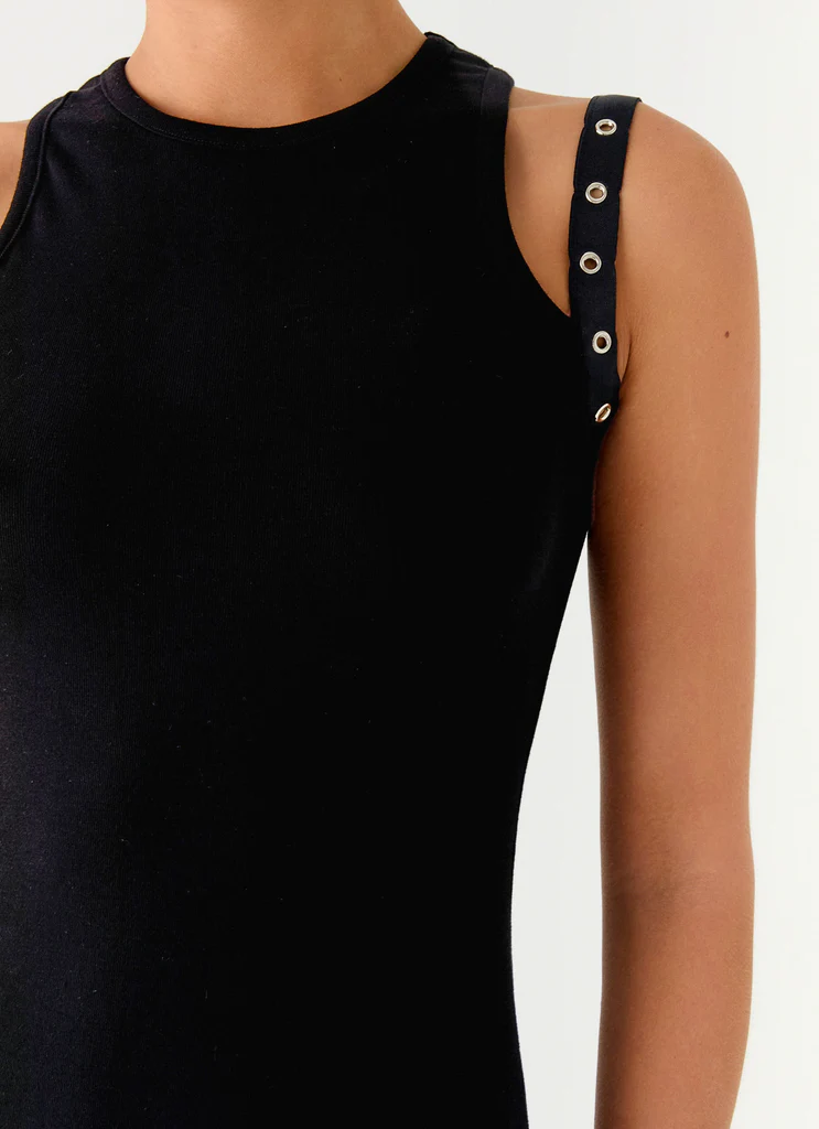 Vestito Maxi Rockstar - Nero