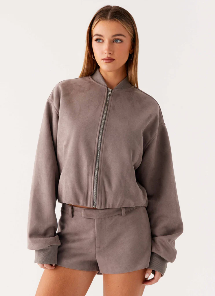 Thats Chill Mini Shorts - Grigio