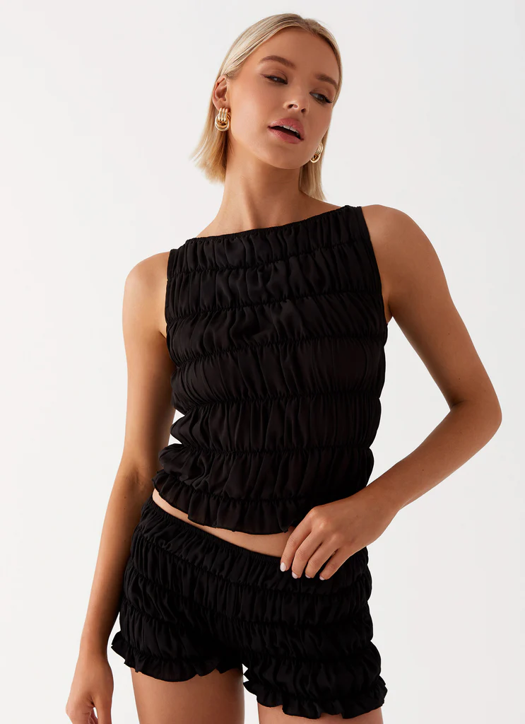 Top Tank Ruché Messina - Nero