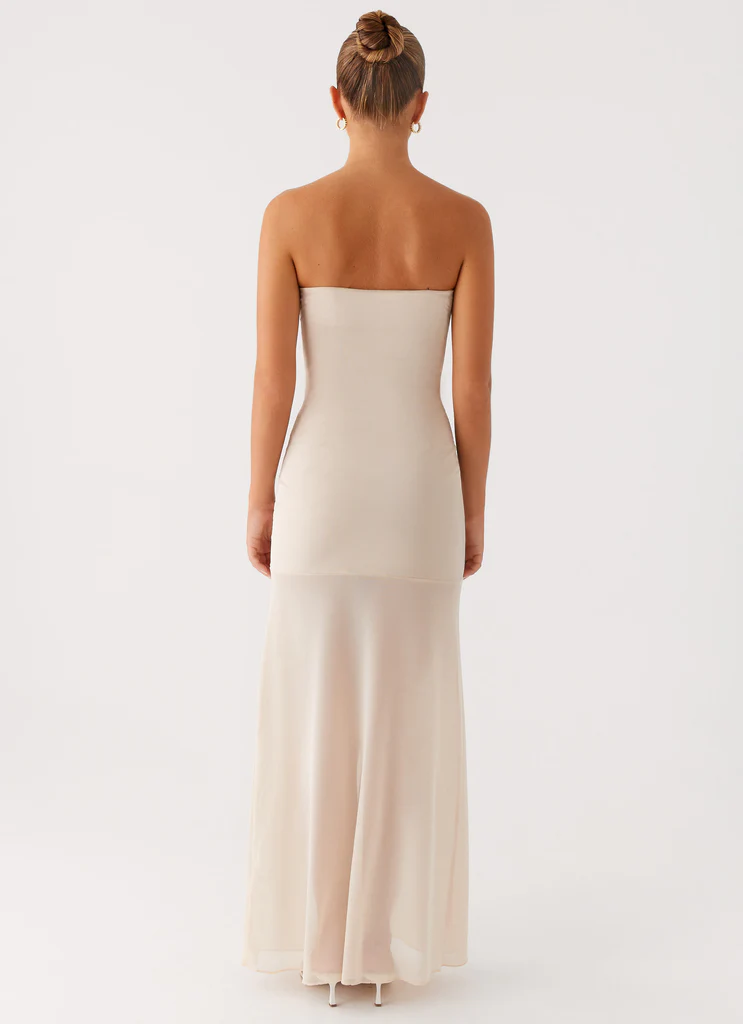 Lovie Maxi Dress - Beige