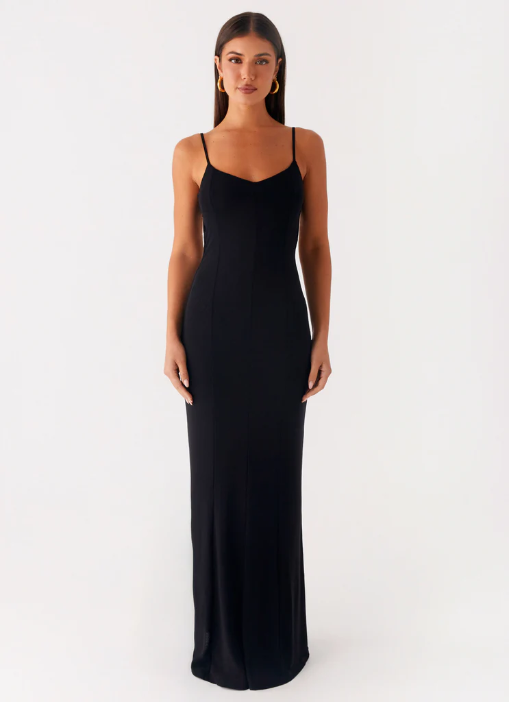Abito Maxi Serene Escape - Nero