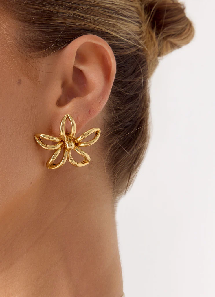 Orecchini Sunpetal - Oro