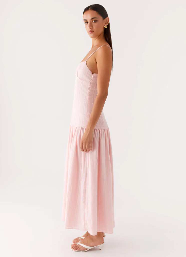 Vestito Midi Found You - Rosa