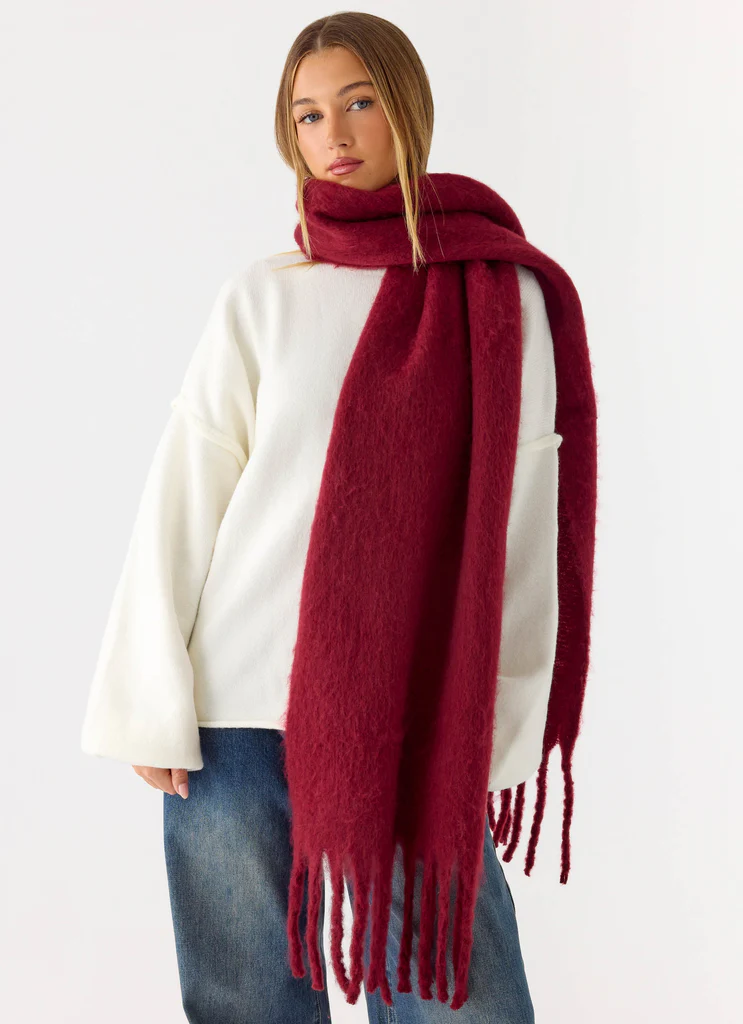 Sciarpa Cocoa Crush - Rosso