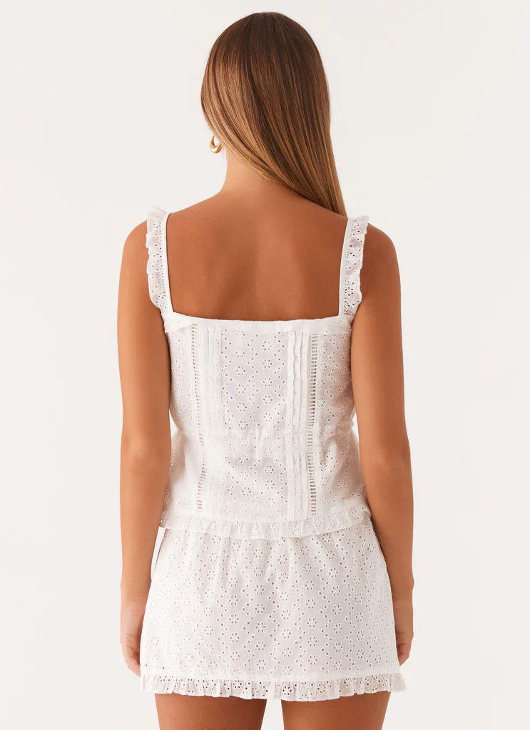 Top Cami Kaya – Bianco Top Cami Kaya - Bianco