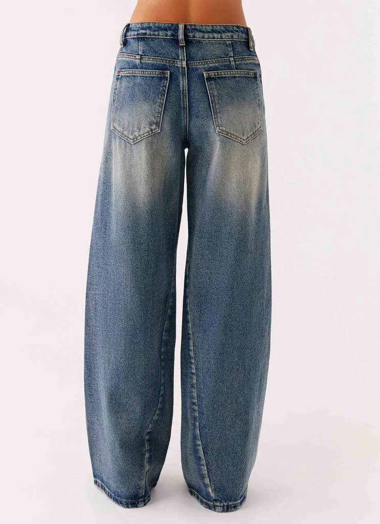 Jeans in Denim Calico - Indigo