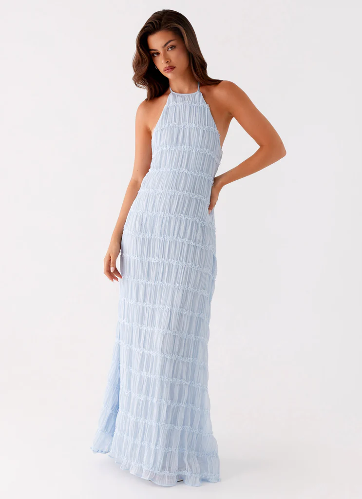 Aullie Maxi Dress - Blu