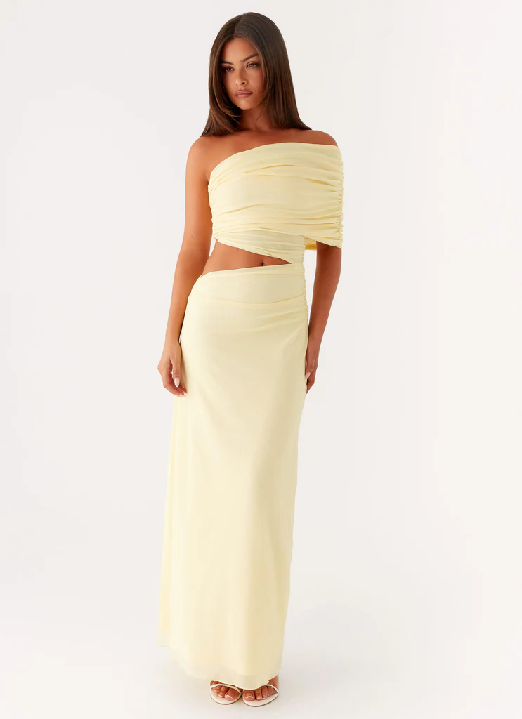 Gillian Maxi Dress – Giallo Gillian Maxi Dress - Giallo