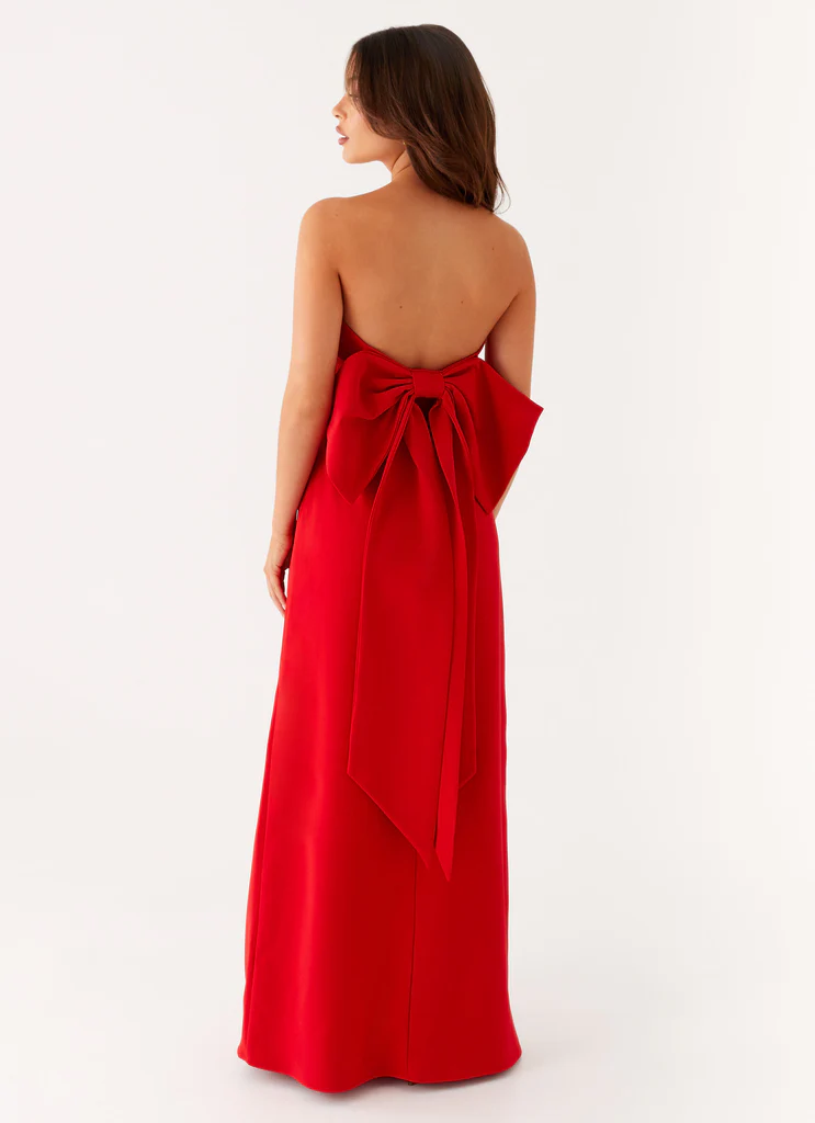 Meredith Maxi Dress – Rosso Meredith Maxi Dress - Rosso