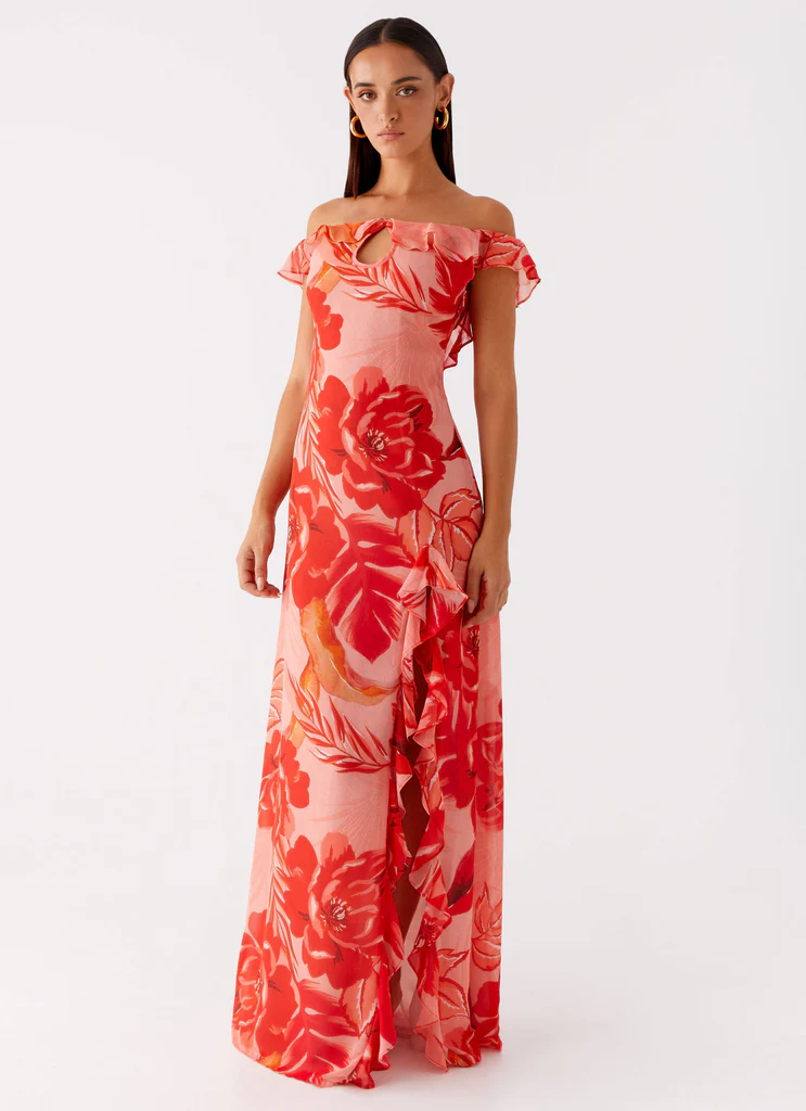 Abito Maxi Cassiday - Stampa Sicily Sunsets