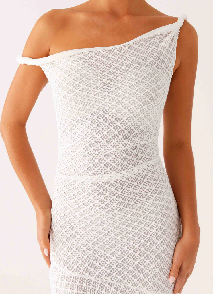 Huntah Midi Dress - Avorio