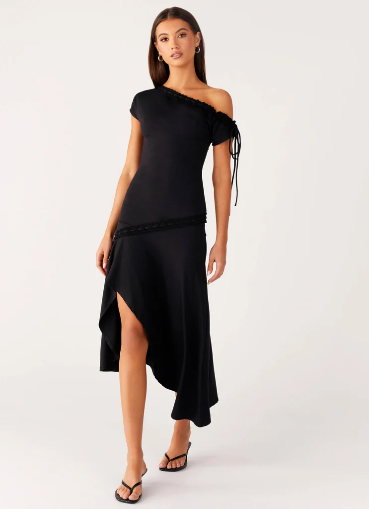 Abito Midi Downtown - Nero