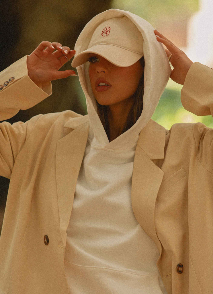 Signature Oversized Hoodie - Avorio