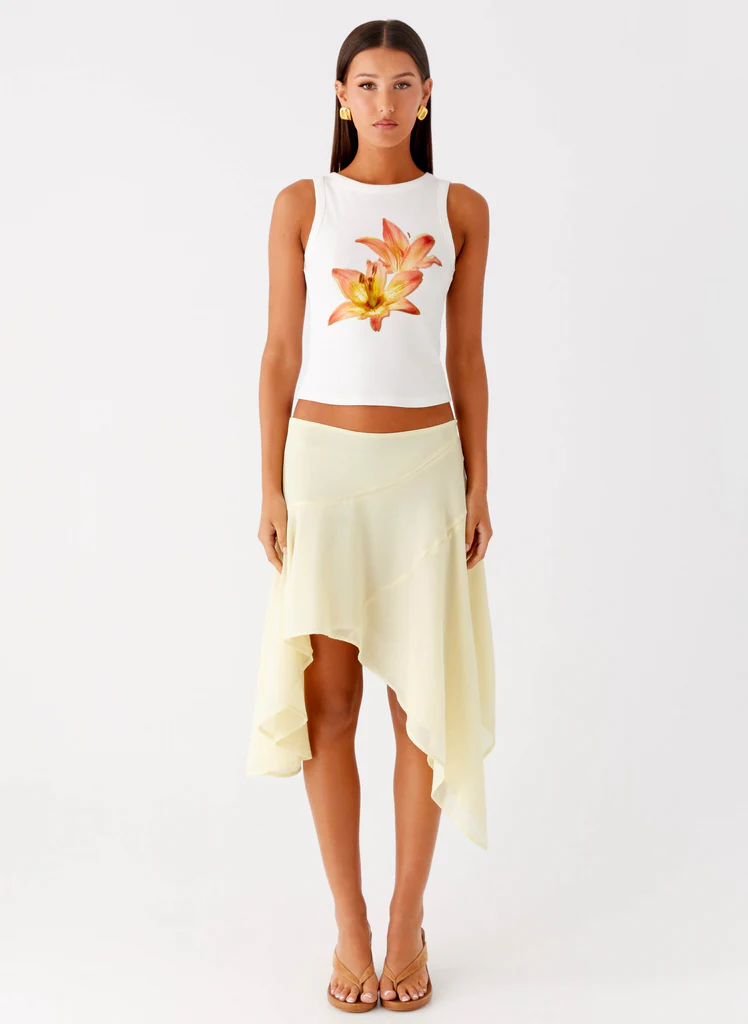 Top Tank Carmela - Bianco