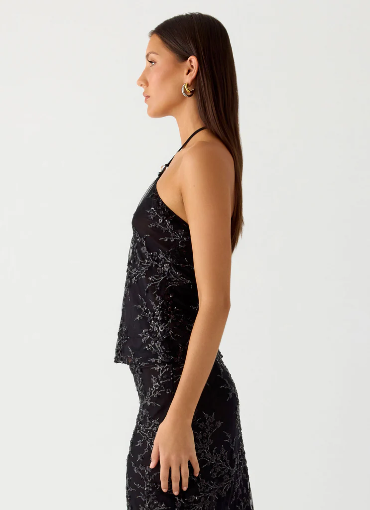 Moodlight Top - Nero