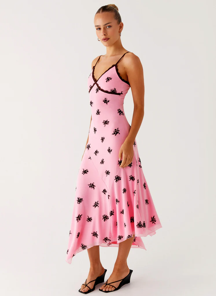 Abito Midi Amelia - Rosa