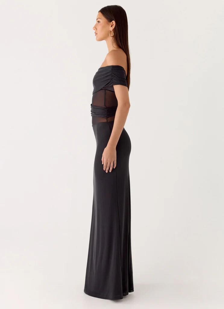 Lumi Maxi Dress - Grigio Scuro