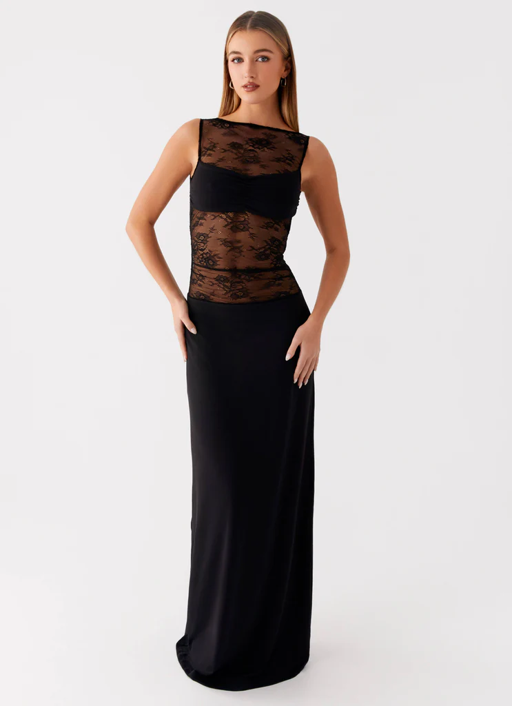 Vestito Maxi Wesley - Nero