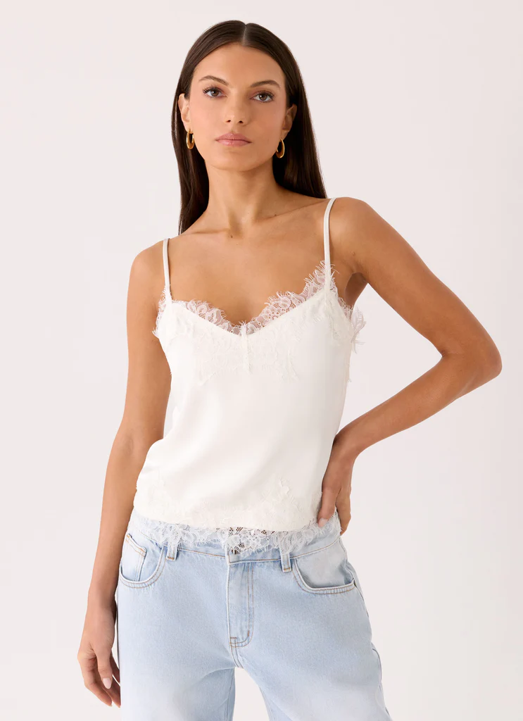Top Camisola Ellora - Avorio