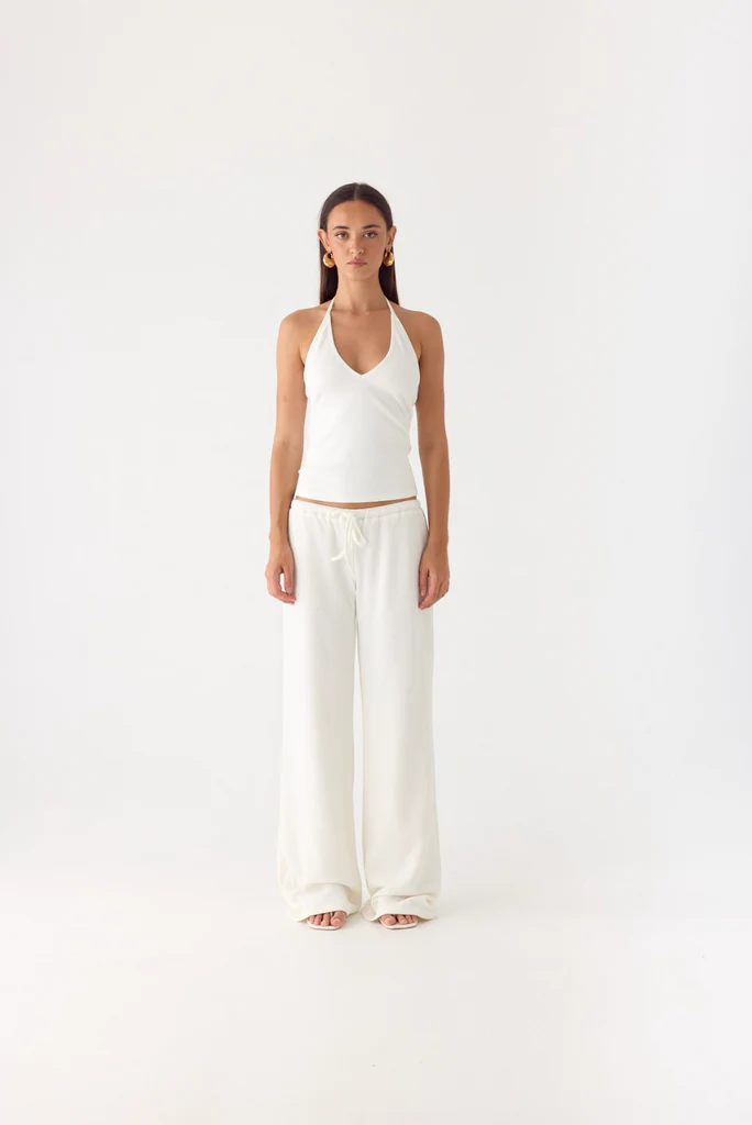 Pantaloni Henry a Vita Bassa – Avorio Pantaloni Henry a Vita Bassa - Avorio