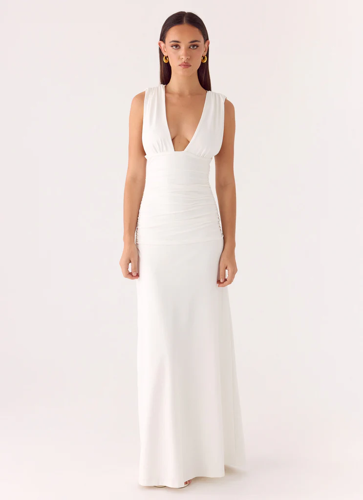 Vestito Maxi Options - Bianco