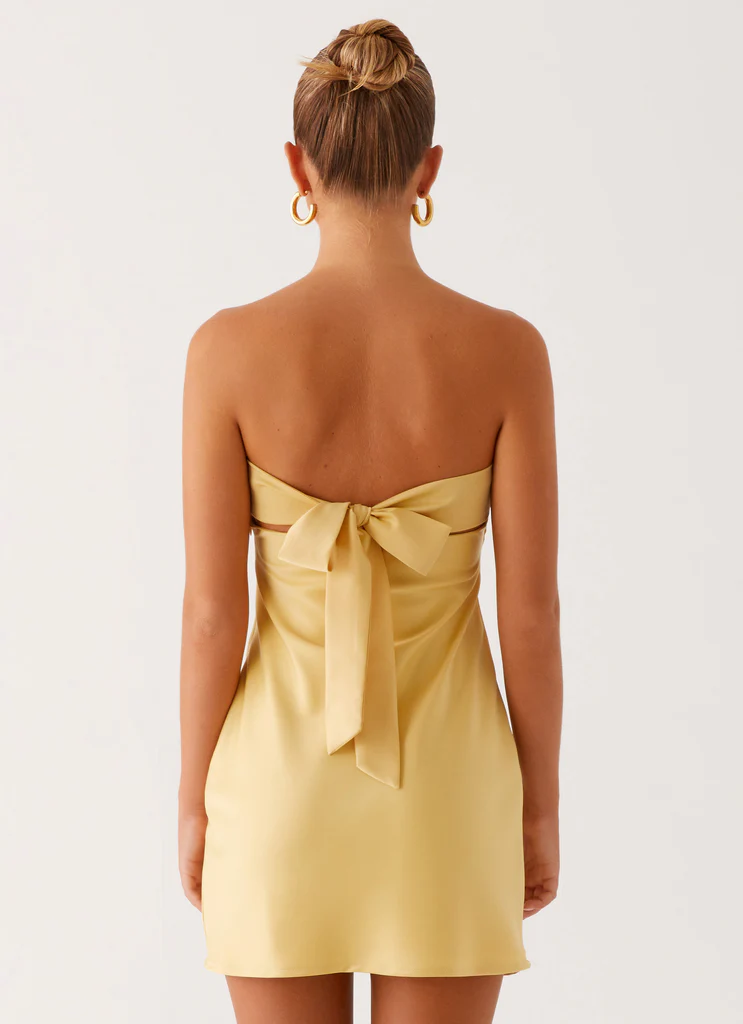 Yulina Mini Dress - Giallo