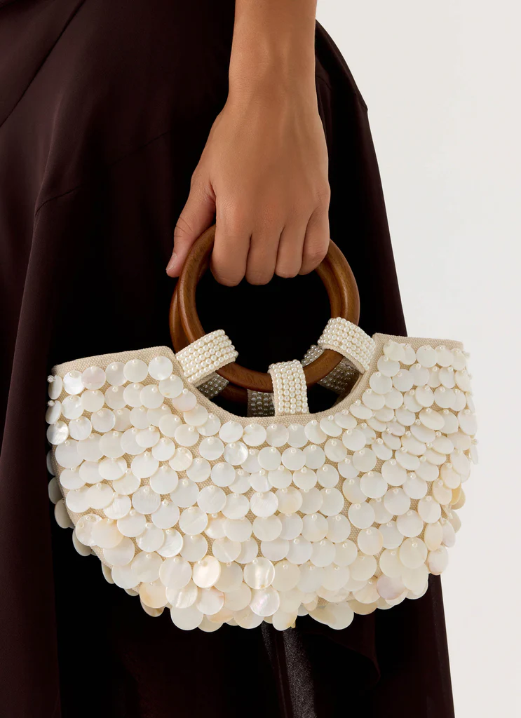 Borsa Silent Territory - Avorio