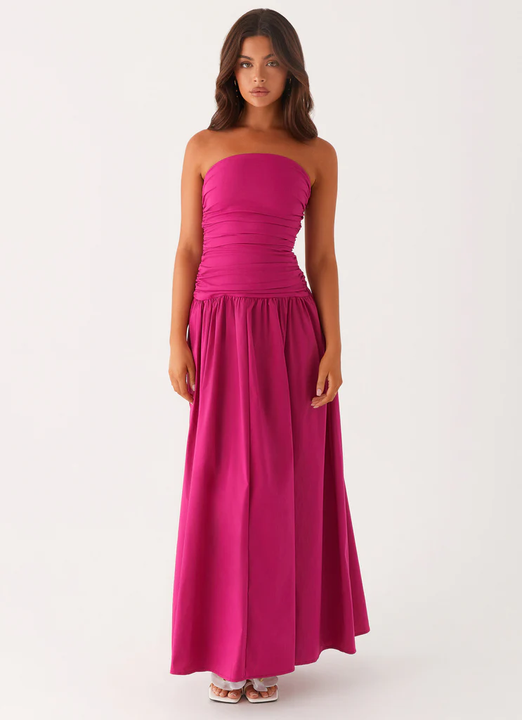 Abito Maxi Carmel - Fucsia