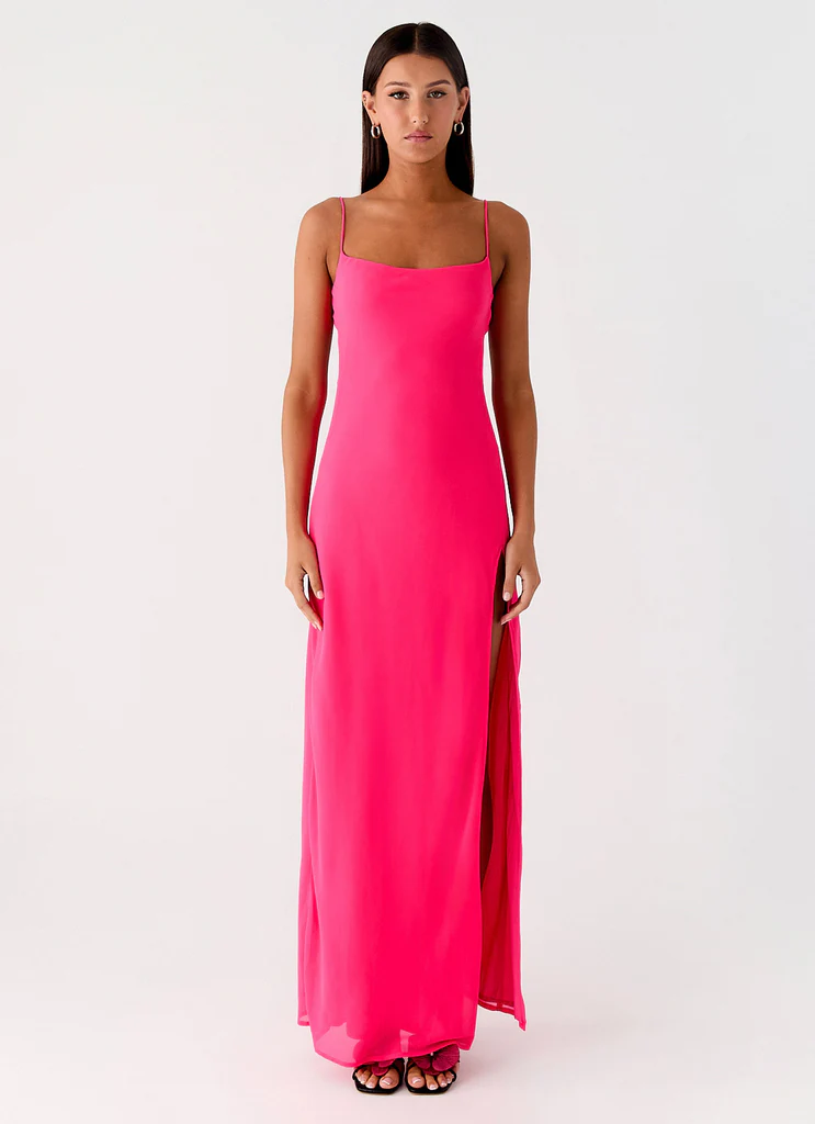 Abito Maxi Alouette - Fucsia