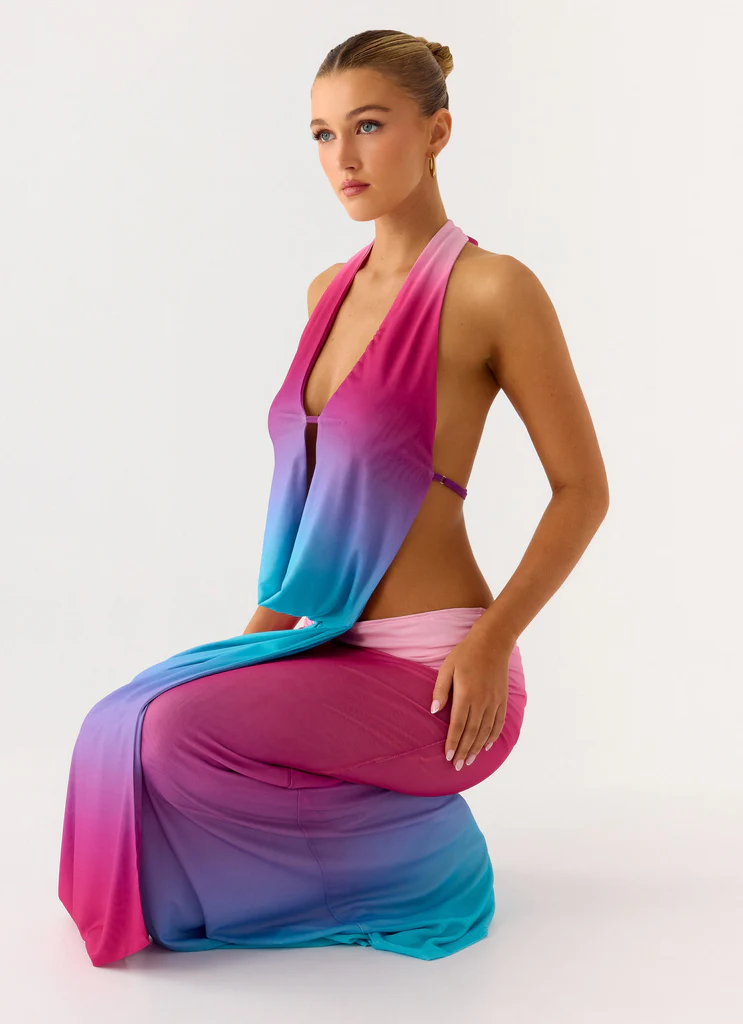 Abito Maxi After Bloom - Ombra Disco