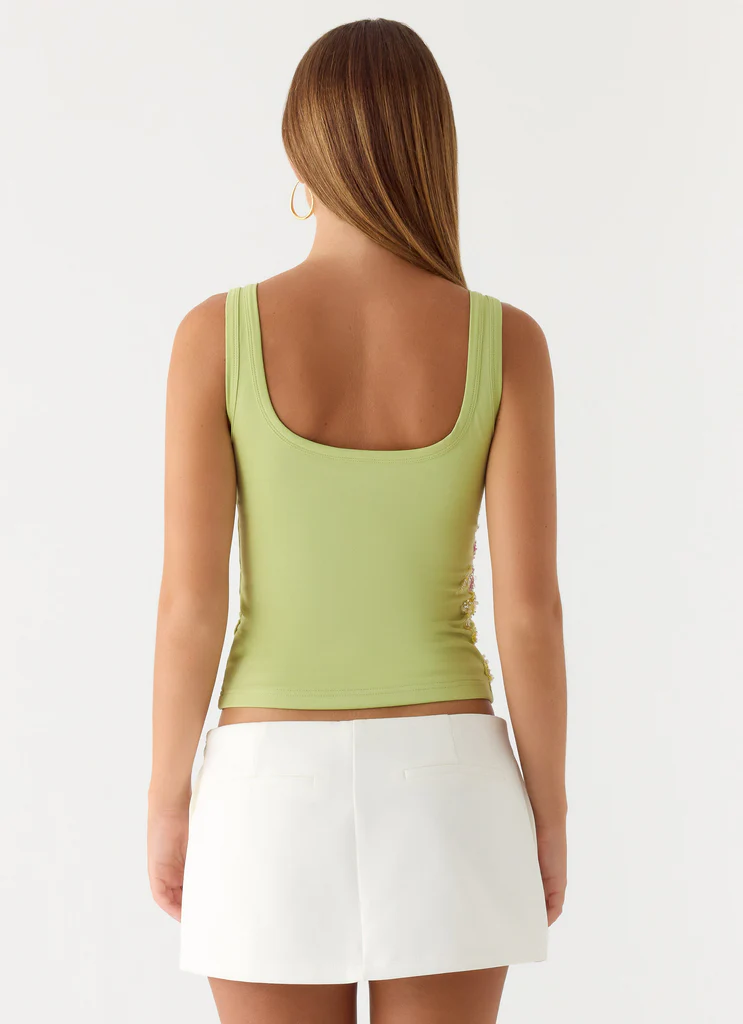 Top Fiorato Michele - Lime