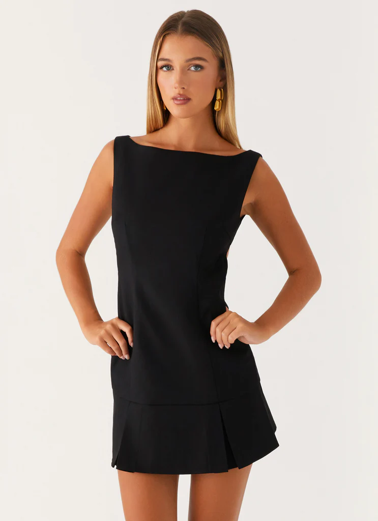Zavia Mini Dress - Nero