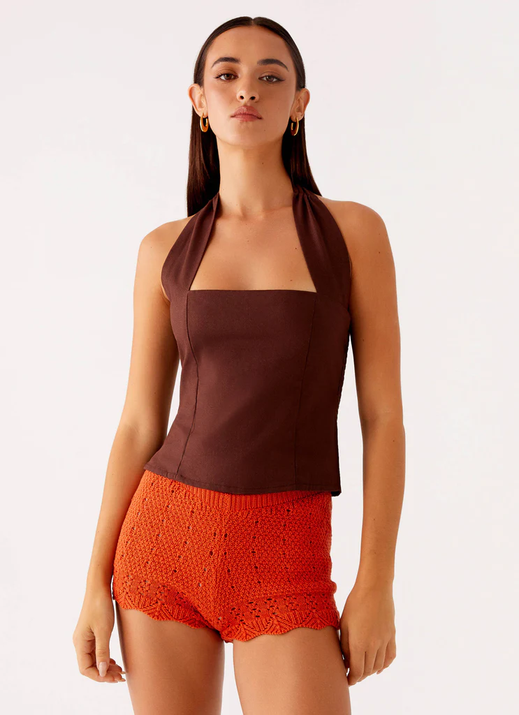 Shorts Mini Low Rise Oakley - Arancione