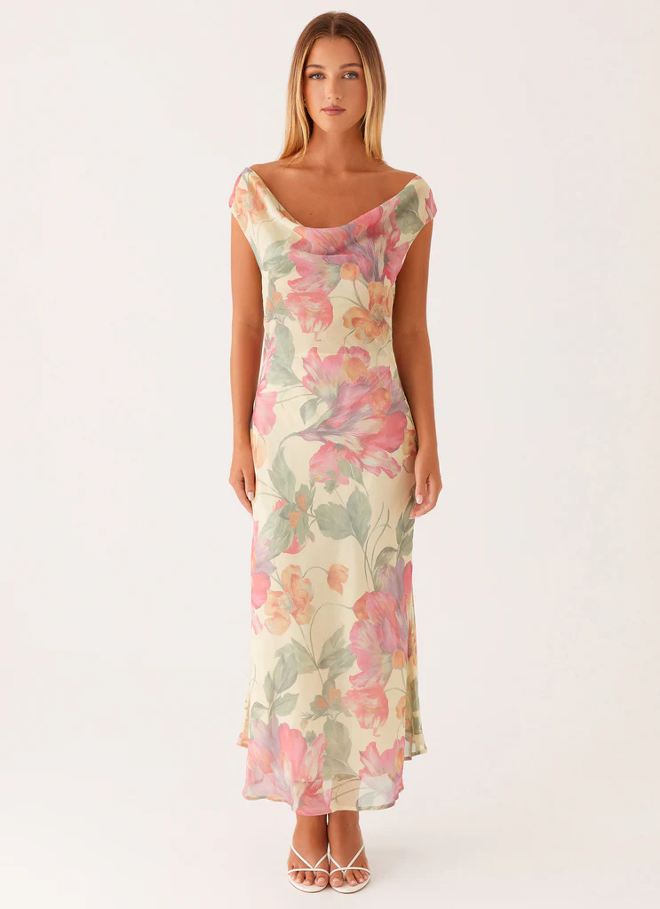 Abito Maxi Role Model - Peonia Gialla