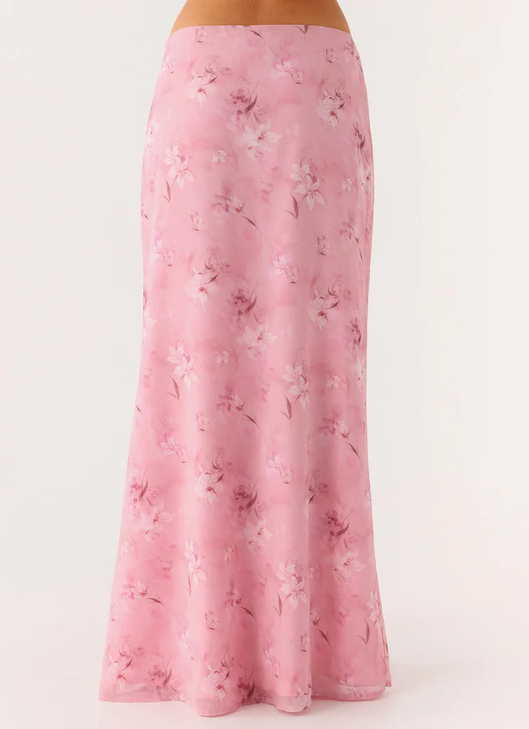 Gonna Maxi a Vita Bassa Soulful - Fiori Vintage