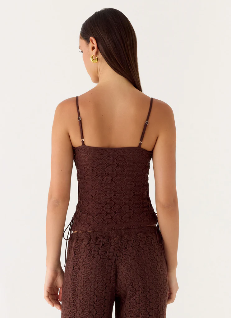 Mackenzie Top - Cioccolato