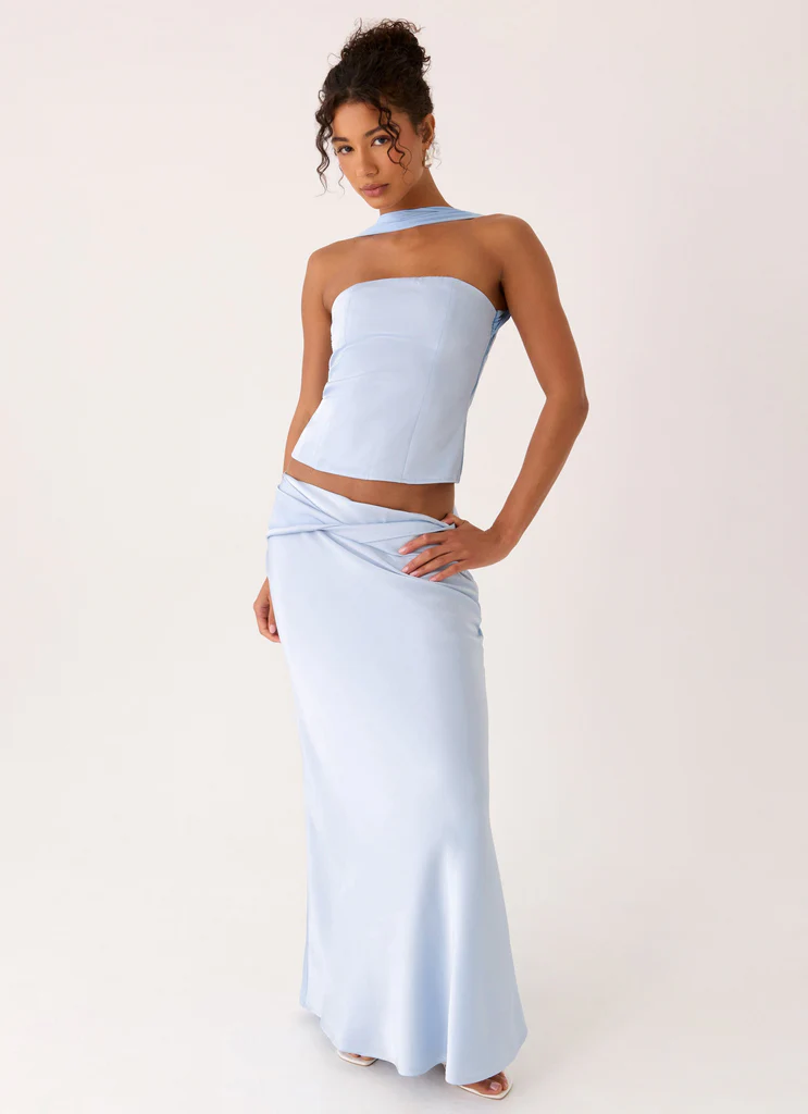Skirt Maxi Bridgeta - Blu