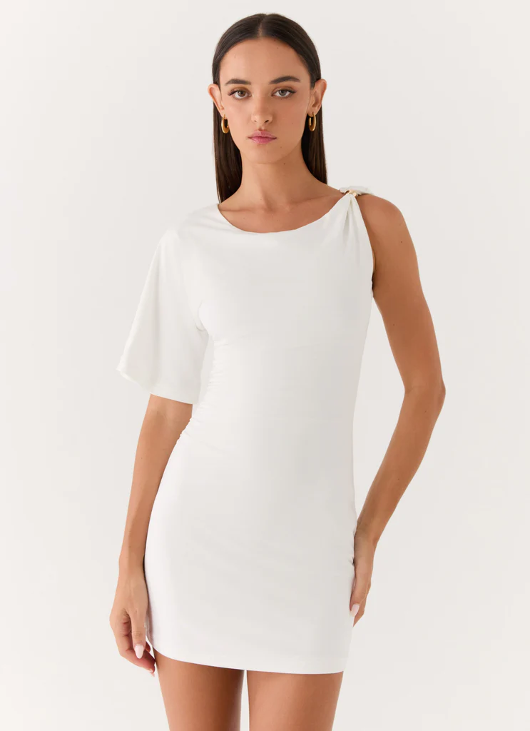 Omari Mini Vestito - Bianco