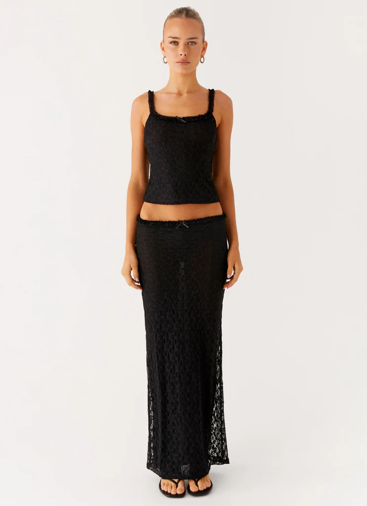 Skirt Maxi Ophira - Nero