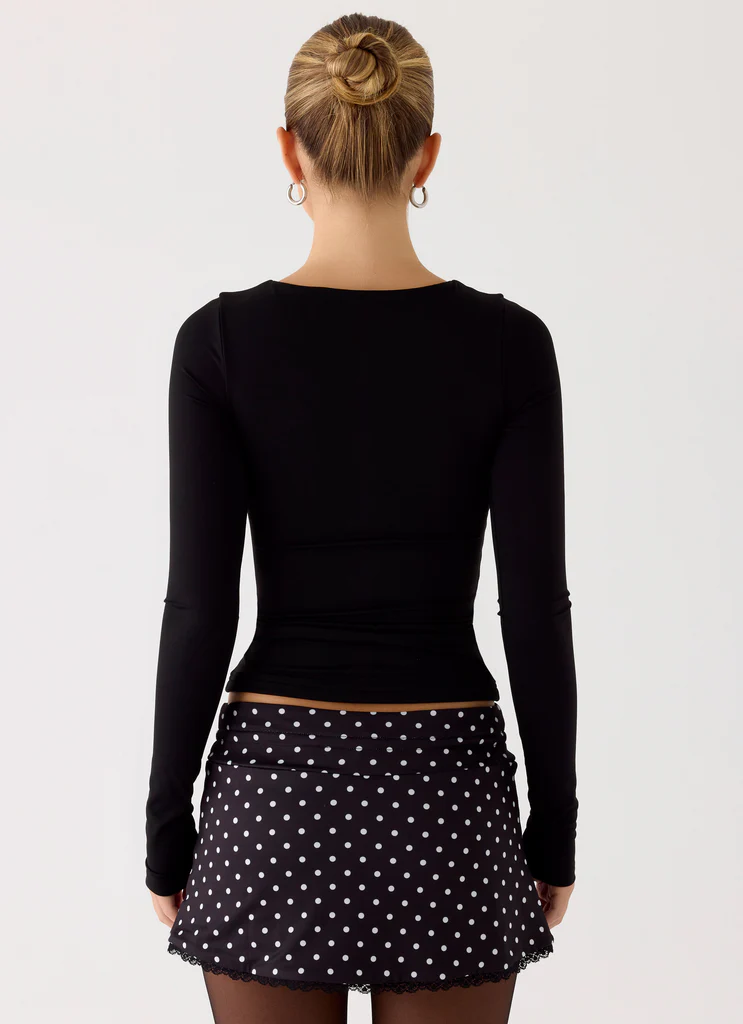 Get No Sleep Mini Skort - Puntini neri