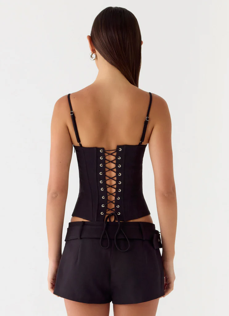 Slip mini con cintura Favourite Moment - Nero