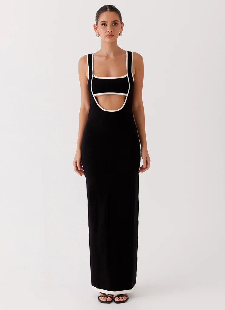 Lost In Paris Maglietta Maxi - Nero