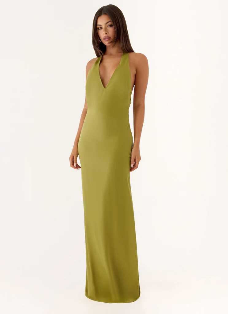 Eloise Maxi Dress – Verde Muschio Eloise Maxi Dress - Verde Muschio