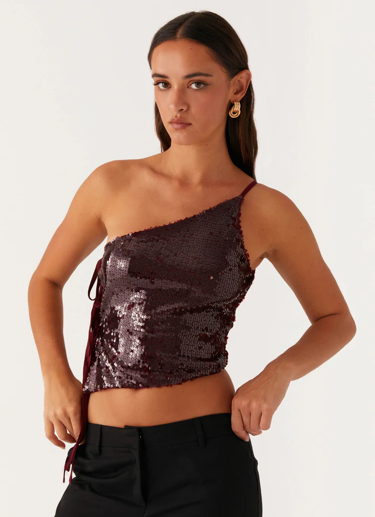 Top Monospalla Cosmopolitan - Marrone