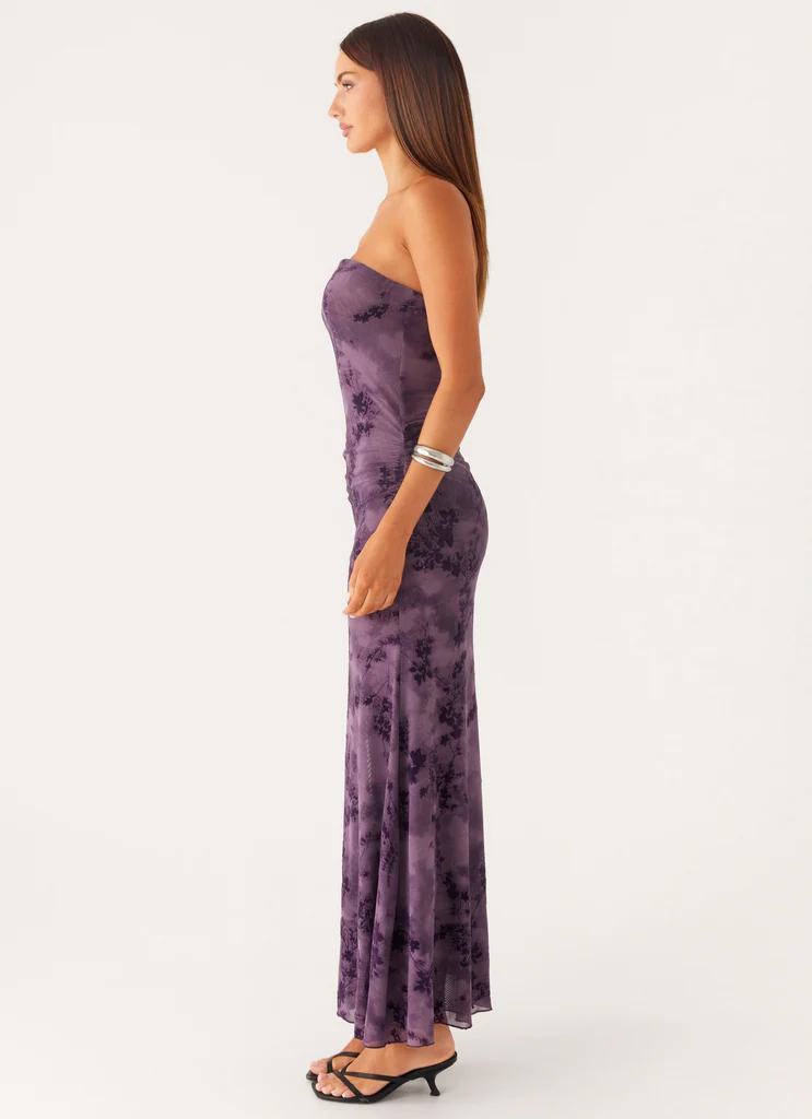 Abito Midi Alexandrite - Viola