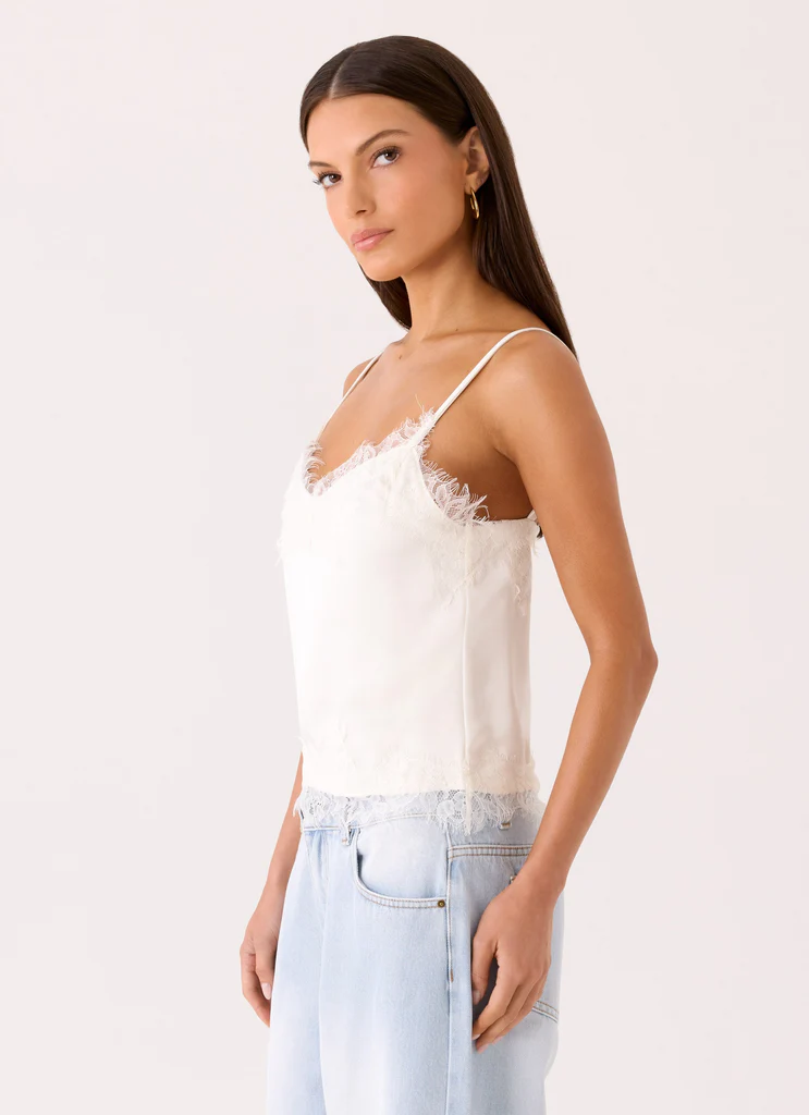 Top Camisola Ellora - Avorio