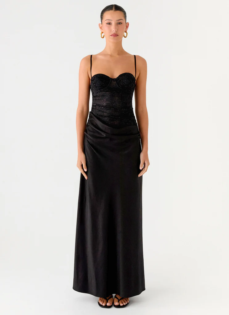 Abito Maxi Romy - Nero