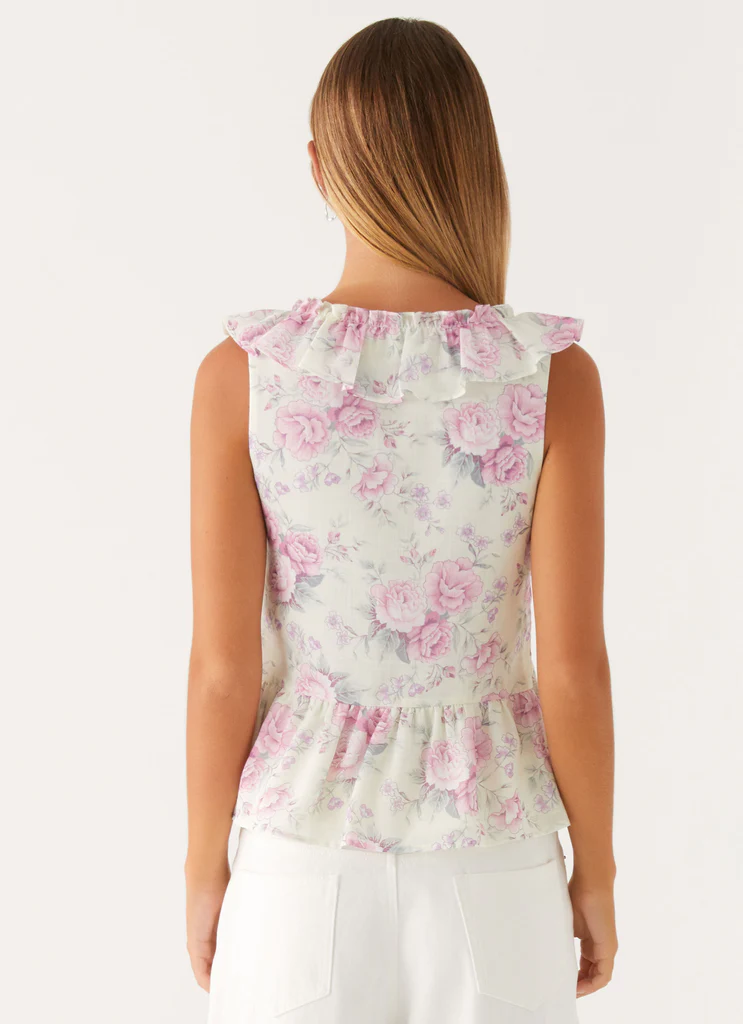 Layne Top - Fiorellato Vintage