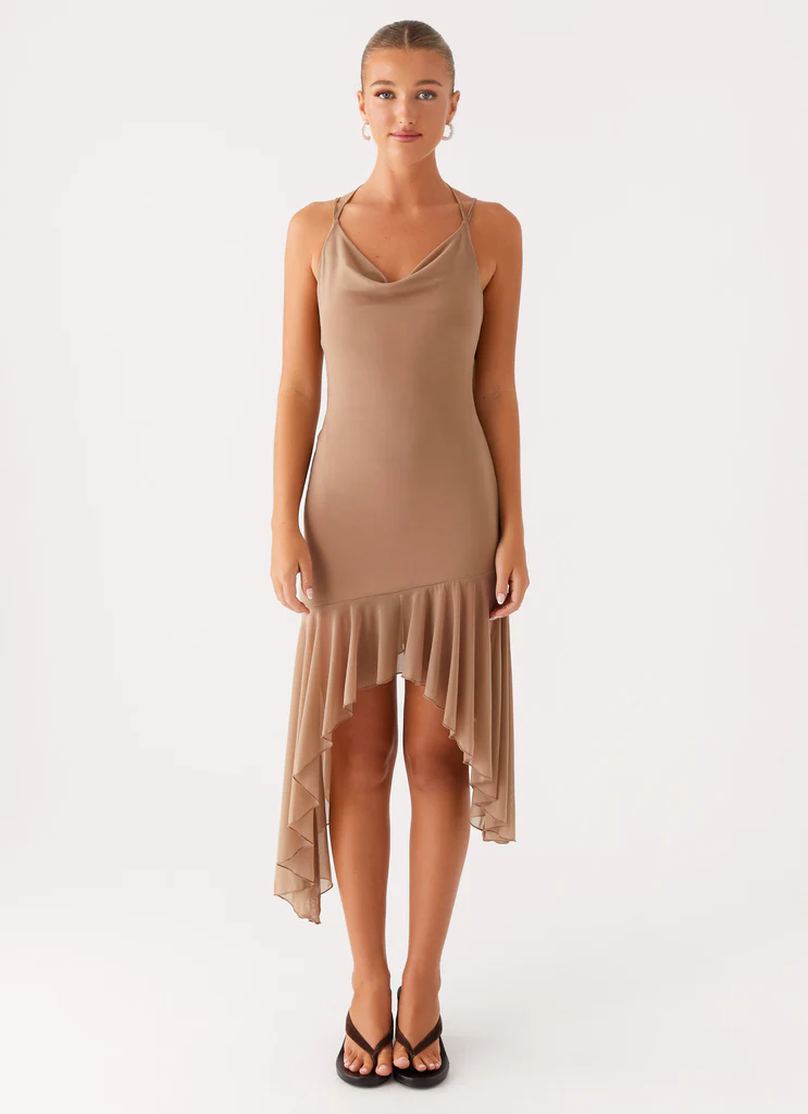 Abito Midi Bessie - Beige