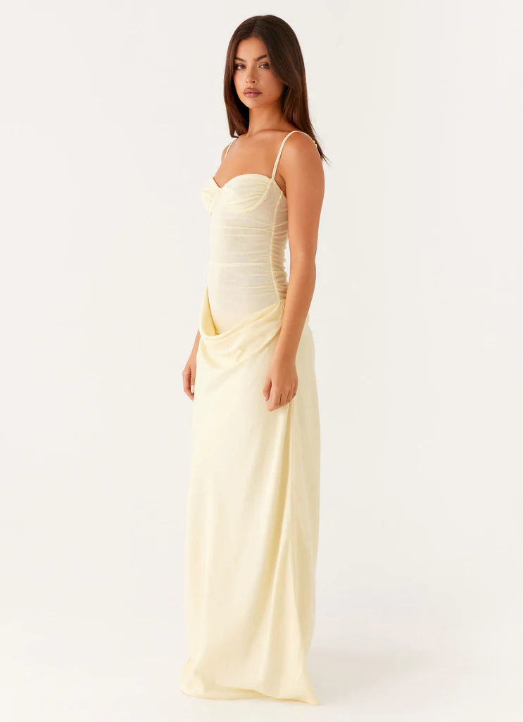 Abito Maxi Romy - Giallo